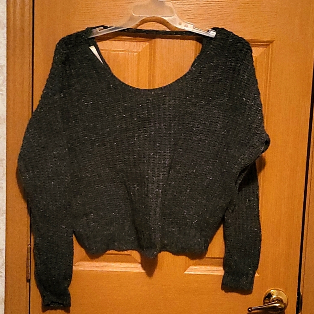 Crop sweater